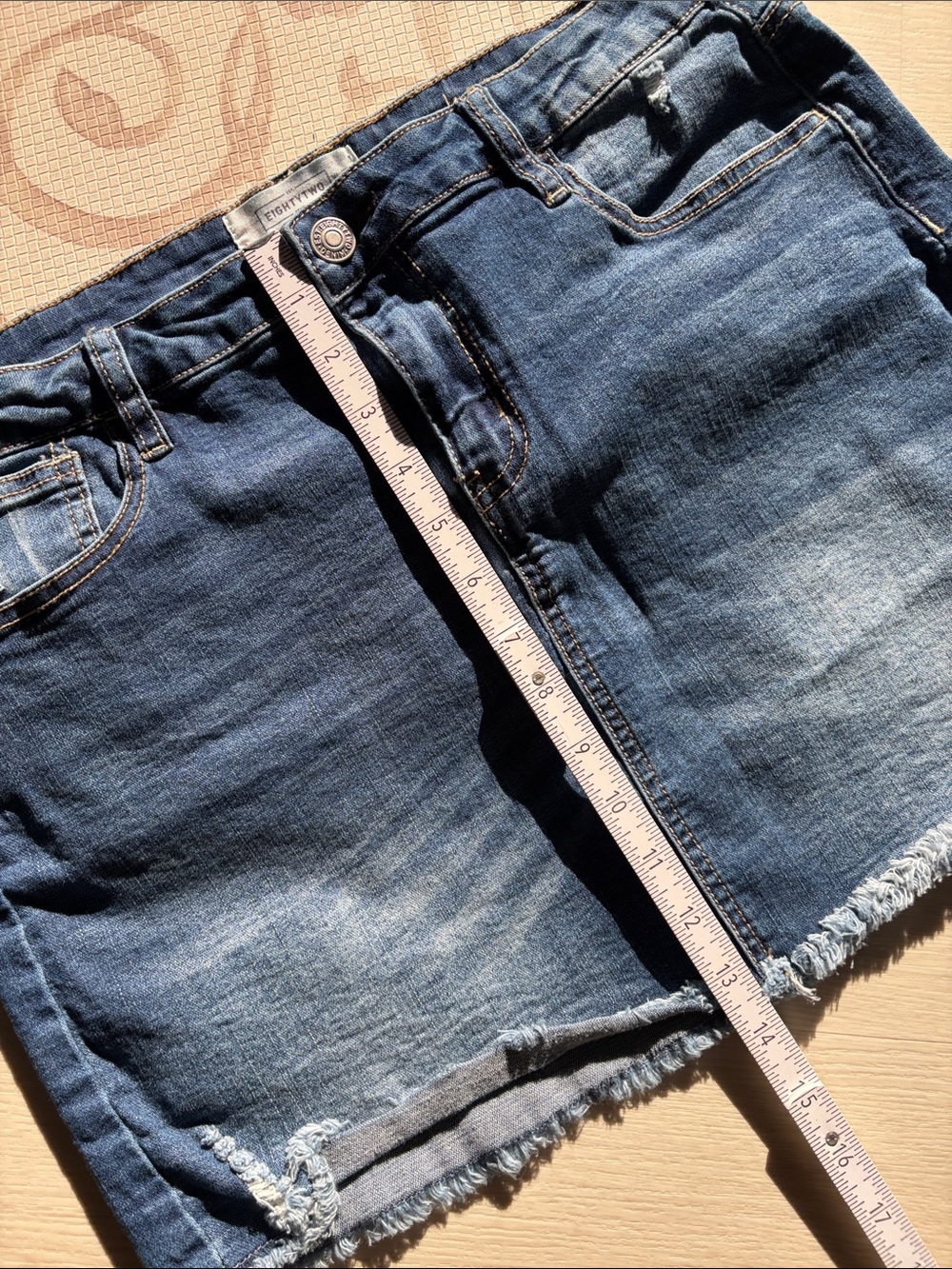 Denim mini skirt XL - Picture 5 of 6